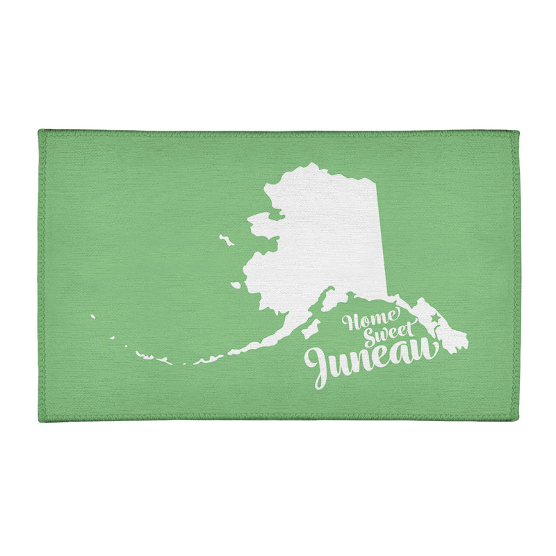Tapis en poly-chenille juneau alaska, Rectangle 5 pi x 7 pi