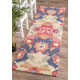 SAMPLE - Maastricht Blue/Red Area Rug