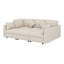 Canapé modulaire modulaire avec repose-pieds mobile et ports USB-723860720