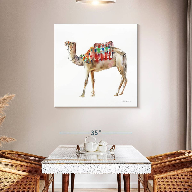 Brampt Desert Camel II, 39" H x 39" W