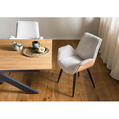 POLSTERSTÜHLE Polyester Blend Upholstered Parsons Chair