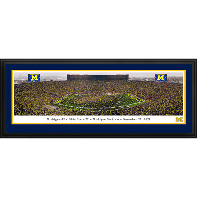 Michigan Football Celebration Panoramic Print