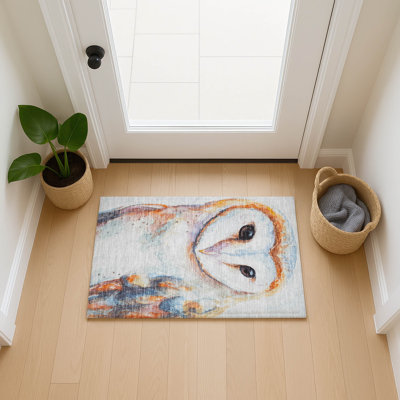 Machine Washable Indoor/Outdoor Jenning ACN2280 Animal Rug