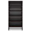 Organisateur de bibliothèque 70,87 "à 5 niveaux en bois de santal pour salon, bureau, chambre à coucher-225210302
