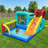 Multi-Function Inflatable Slide Water Park With High-Density Safety Netting