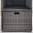 Outsunny Valet Pool Towel Rack-124440846