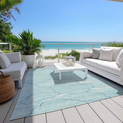  Machine Washable Indoor/Outdoor Chayden ACN1048 Rug