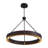Dimmable 2-light LED Ambient Rustic Antique Pendant Light, Handcrafted Vintage Chandelier
