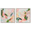 «Blush Boho», reproduction d'art sur toile, art abstrait pastel-115198157-115942063