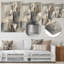 Abstract Design Shapes I - Décoration murale abstraite en métal-1966441516