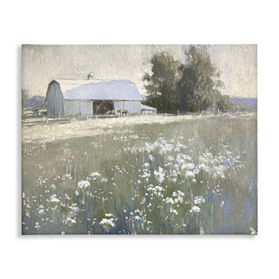 "Peaceful Farm Pasture", art mural par Ramona Murdock