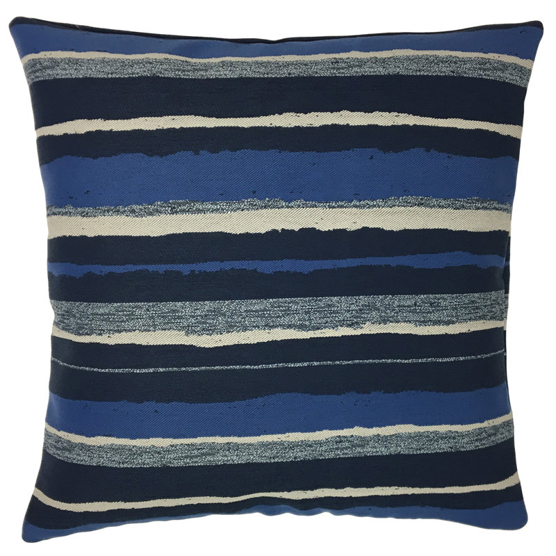  Coussin Feather, 20 po x 20 po, Bleu