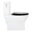 Toilette allongée deux pièces 1,28 GPF Carraway-1234351280