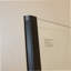 Porte de douche pivotante simple 32 po x 33,5 po x H 75 po, alliage d'aluminium noir mat, verre trempé clair de 1/4 po (6 mm) de large épaisseur.