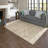 Laverle Contemporary Abstract Striped Hand-Made Hand-Woven Jute/Wool/Cotton Area Rug-101758091