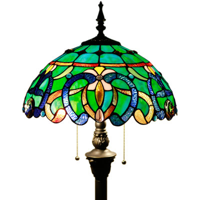 Nikodemos 70'' Bronze Traditional Floor Lamp Set