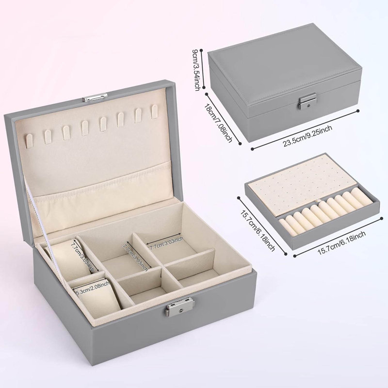Jewellery Box +, Grey