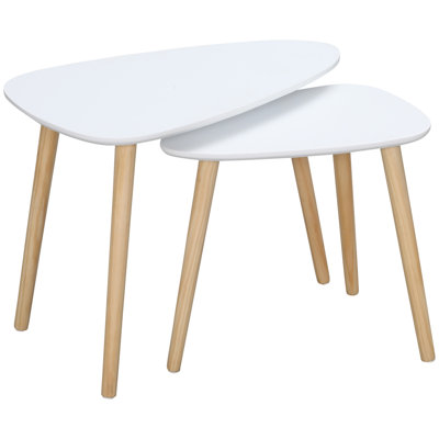 Edinburg Space-Saving 2 Piece Nest of Tables