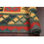 Tapis intérieur en laine vert/rouge 4 pi 1 po x 6 pi à main one-of-kind noué la Kailua