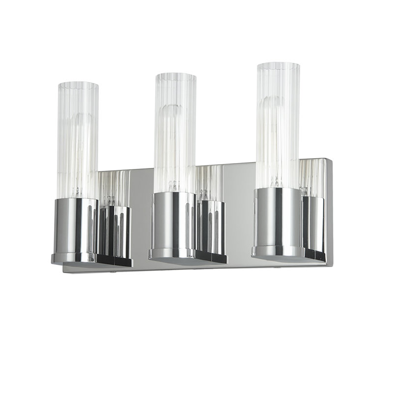 Leanan 3 - Light Dimmable Vanity Light, Polished Chrome