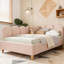 Lit de jour rembourré avec rangement-398043296