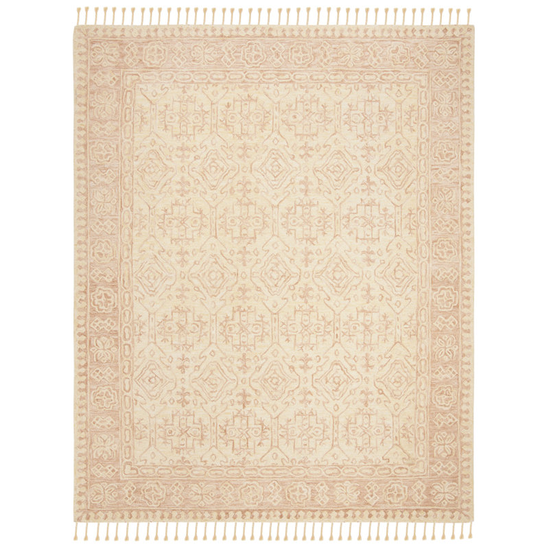Vahakn Hand Tufted Wool Oriental Rug, Rectangle 9' x 12'
