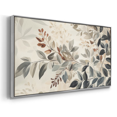 Botanical Series-CCLXXVI- Framed Gallery Wrapped Canvas -Ready to Hang