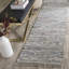 Tapis abstrait en coton tissé à la main Wincanton-303679031