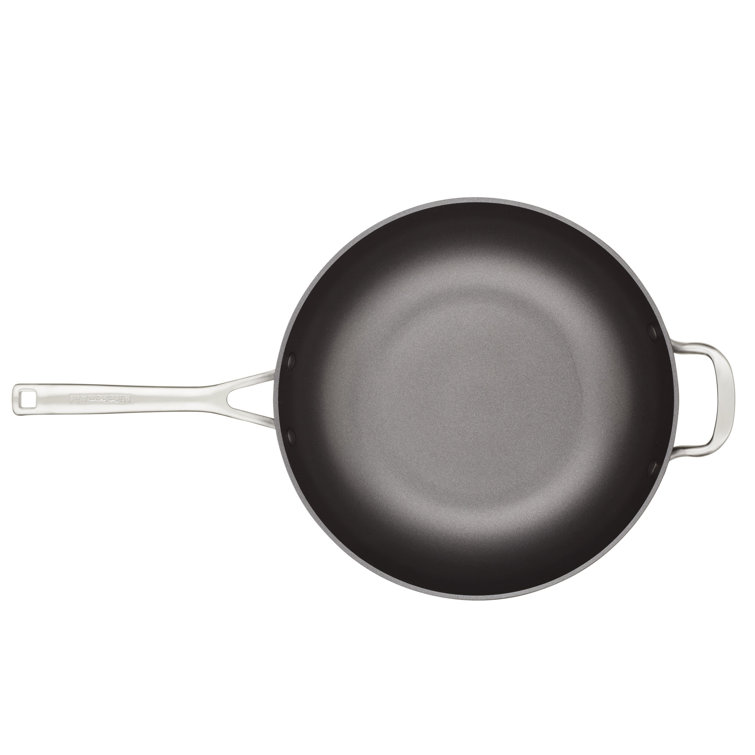 KitchenAid 12.25 Hard-Anodized Aluminum Non-Stick Frying Pan with Lid +  Reviews