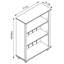 Abhijeet Solid Wooden Bookcase H:106 W:77 cm-920774393