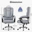 Ergonomic Mid-Back Swivel Office Chair, Executive Chair with Adjustable Lumbar Support, Soft Padded Armrests-1535257871-1415928241