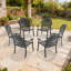 Chaise de patio en fonte d'aluminium 6 pièces avec structure et coussins-130064114-130064116