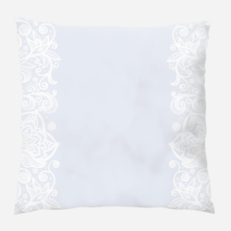 Coussin en dentelle, Intérieur