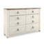 Commode double 6 tiroirs Barzan