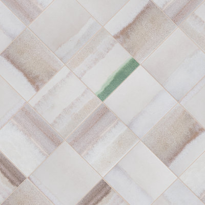 Matter Canvas 6" x 6" Porcelain Stone Look Floor and Wall Tile