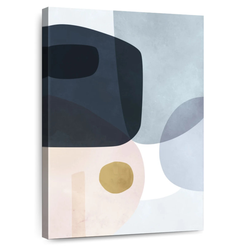 Avery Gold Monde I, 51" H x 34" W