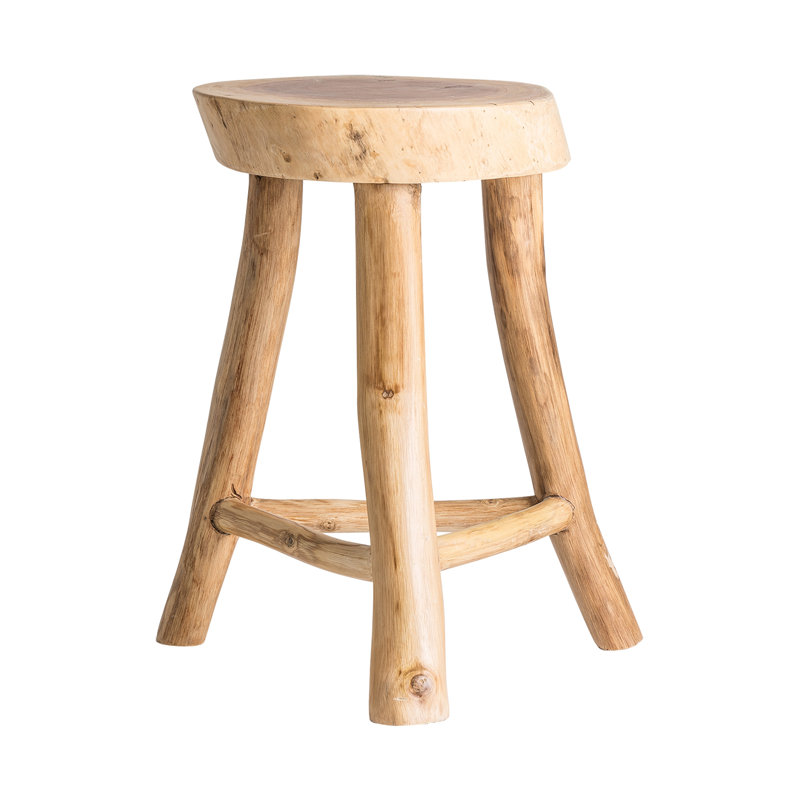 Clues Solid Wood Accent Stool