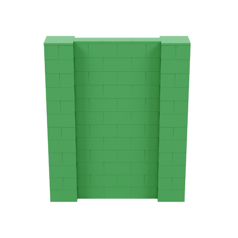 Cloison 1 panneau autoportante, H 72 po x l 60 po x P 12 po, Vert