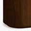 Table d'appoint carrée en bois massif et placage Kodie Latika-100047905