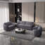 Fauteuil d'appoint à dossier lâche