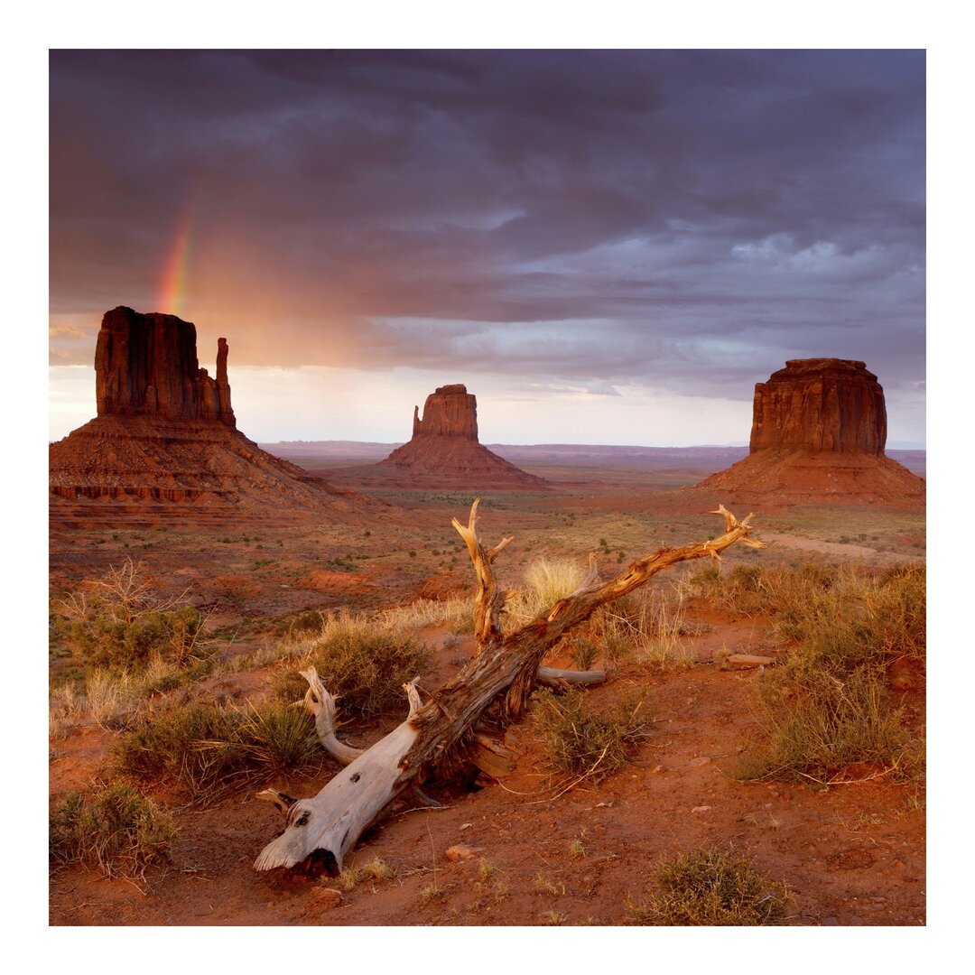 Seidenmatte Fototapete Monument Valley