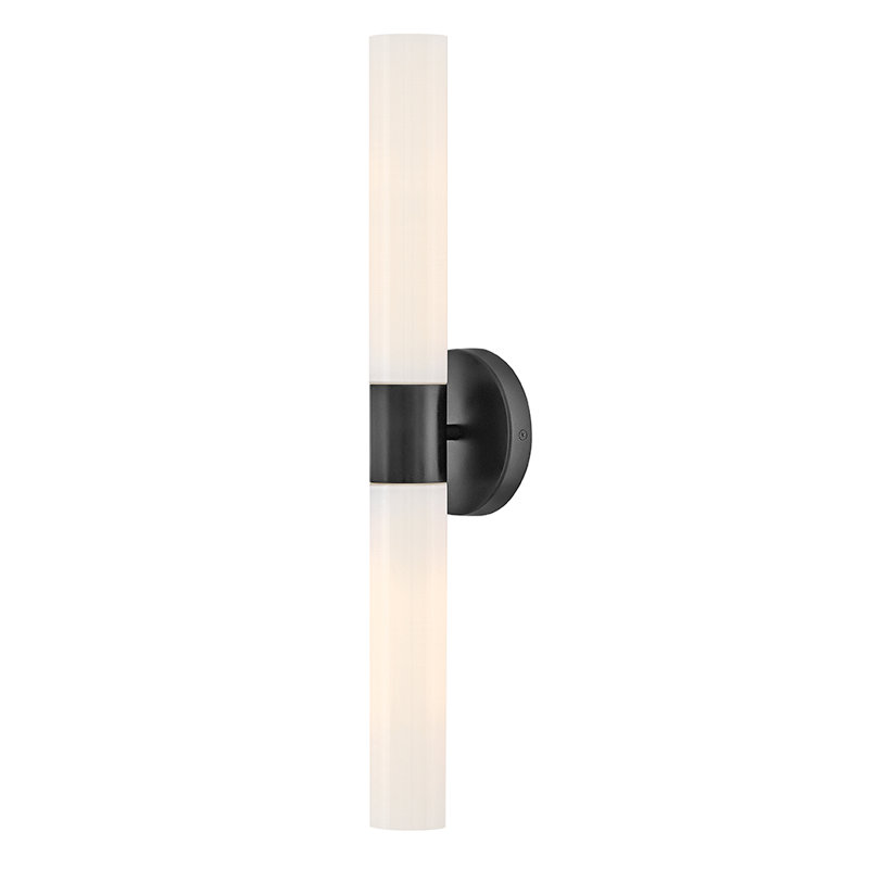  Shea Large Two Light Vanity, Black