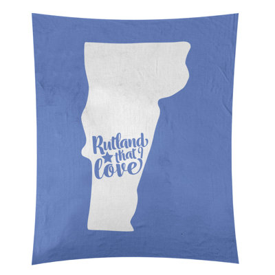Tapisserie murale «Rutland Vermont Love»