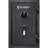 Biometric Fire Safe 2.02 Cubic Ft With Adjustable Storage 4 Deadbolts And Resistance Feature