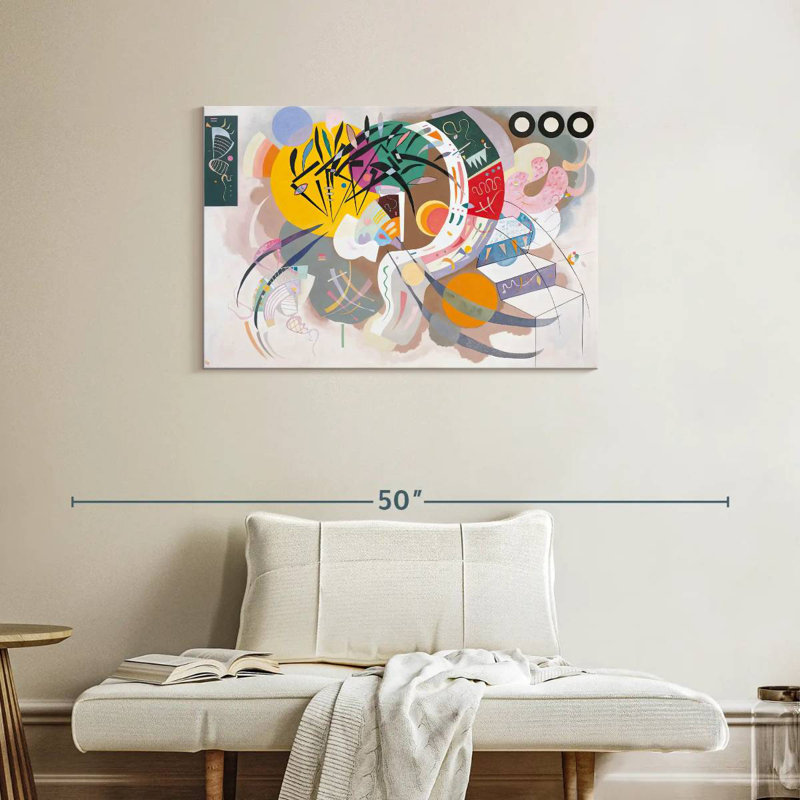 Dominant Curve, 24" H x 36" W