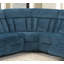 Upholstered 57 " Chenille Power Reclining Sectional