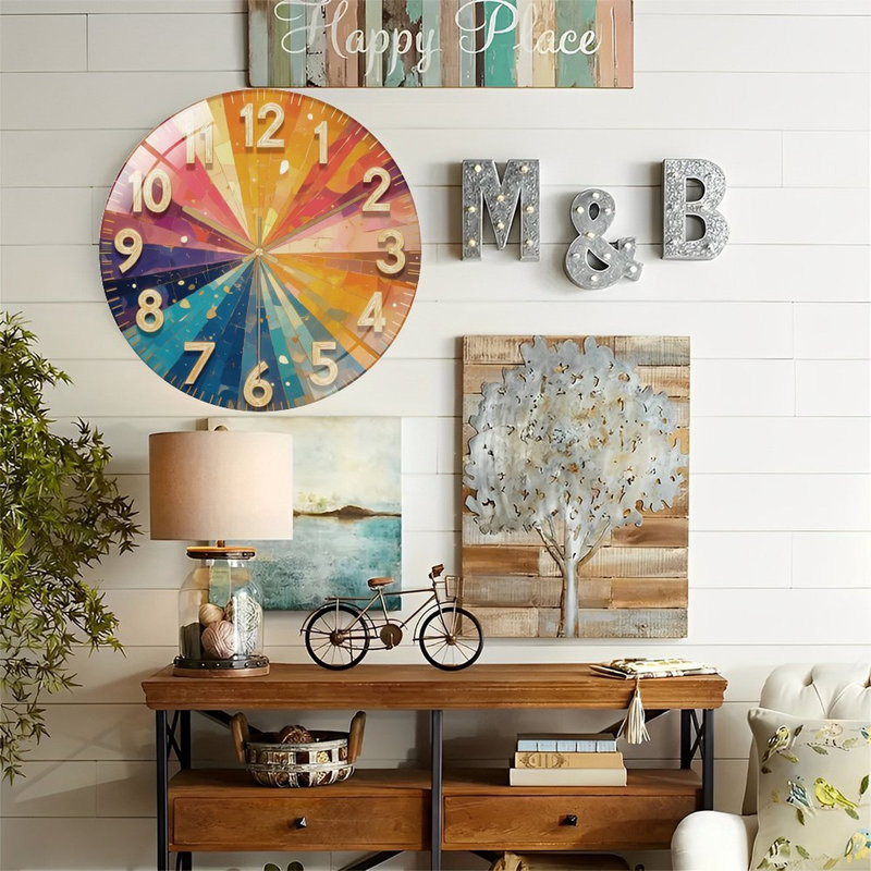 Horloge murale 12 po