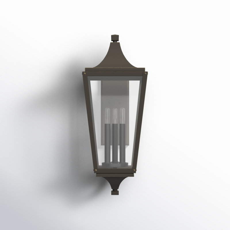 Jaymes 3-Light Outdoor Wall Lantern