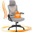 Chaise de bureau ergonomique Everdene en maille-133292997