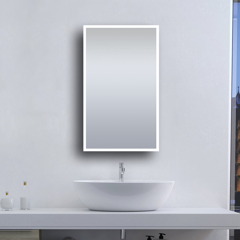 Miroir de pharmacie à fixation en surface l 18 po H 30 po Cassilis